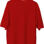 Oversize Tişört - Kırmızı