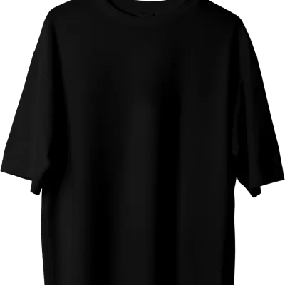 Oversize Tişört - Siyah