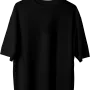 Oversize Tişört - Siyah