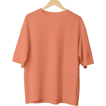 Oversize Tişört - Somon