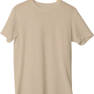 Regular Tişört - Krem